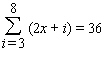 Solve the equation for    