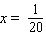 <strong>Solve the equation for </strong> A) B) C) D) E)