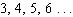 Determine whether the following sequence is an arithmetic progression. If the sequence is an arithmetic progression, identify the common difference d .