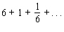 Find the sum of the following geometric series.  