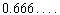 Find the fraction form for  