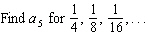 This problem gives some information about a specific geometric progression. .