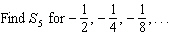 This problem gives some information about a specific geometric progression. .