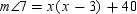 <strong>When lines a and b are cut by transversal d , and are a pair of alternate exterior angles that are formed. If and , find x .</strong> A)x = 3 B)x = 3.5 C)x = 4 D)x = 4.5
