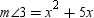 <strong>When two parallel lines are cut by a transversal, and are a pair of alternate interior angles formed. If and , find x .</strong> A)x = 5 B)x = 6 C)x = 7 D)x = 8