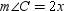 <strong>In , , , and . find .</strong> A)20 ° B)40 ° C)60 ° D)80 °