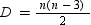 The number of diagonals D for a polygon of n sides is given by . Find the number of sides for a polygon that has 14 diagonals.