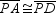 In the figure, A-C-D-B , , and . Of the line segments drawn from point P to , which has the greatest length?