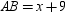 In   ,   ,   , and   . Find the length of side   .<div style=padding-top: 35px> 