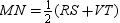 <strong>For trapezoid RSTV ,   . If M is the midpoint of   and N is the midpoint of   , it follows that:</strong> A)   ,   , and   B)   ,   ,and   C)   and   D)   ,   , and   <div style=padding-top: 35px> 
