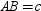The figure shows right triangle ABC with . Also, . Where , , , , and , what reason allows you to conclude that ?