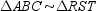 Given that , what angle of is congruent to of ?