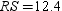 In isosceles triangle RST , . If , find the length of .
