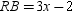 In the figure, . If , , , and , find the value of x .