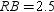 <strong>For , . If , , and , find BC .</strong> A)2 B)3 C)6 D)7.5