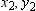 Where , the slope of the line through the points ( )and ( )is .