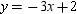 <strong>Find the Slope-Intercept form of the equation whose graph has slope m = 2 and the y-intercept at (0,-3).</strong> A) B) C) D)