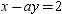 What is the value of x at the point of intersection of the lines and ?
