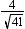 <strong>In , m = 90 ° . If s = 4 and t = 5, find the exact value of cos S .</strong> A) or B) or C) D)None of These