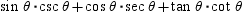 <strong>For any angle measure (where ° and ° ), find the value of the expression .</strong> A)1 B)2 C)3 D)None of These