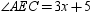 and intersect at point E . If m and m , find x .