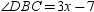 If m , m , and m = 73 ° , find x .