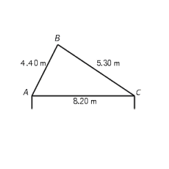 Find angles A and C in the roof in the illustration. Round your answers to the nearest tenth.