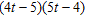 <strong>Factor completely. </strong> A) B) C) D) E)