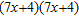 <strong>Factor completely. </strong> A) B) C) D) E)