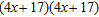 <strong>Factor completely. Check by multiplying the factors. </strong> A) B) C) D) E)