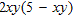 <strong>Factor. </strong> A) B) C) D) E)