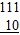 Subtract the following binary numbers and check your result by decimal subtraction.