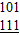Use the 1's complement method to subtract the following binary numbers.
