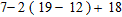 Evaluate the expression.