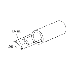 Find the wall thickness of the pipe in the illustration.  
