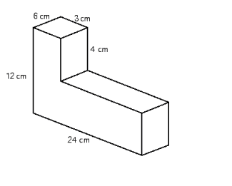 Find the volume of the rectangular solid.  