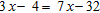 Solve the equation and check.   x = __________<div style=padding-top: 35px> 