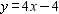 <strong>Draw the graph of the equation. </strong> A) B) C) D)