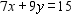 <strong>Draw the graph of the equation. </strong> A) B) C) D)