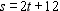 <strong>The distance, s (in feet), that a body travels in t seconds is given by the equation . Graph the equation for positive values of s.</strong> A) B) C) D) E)