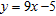 <strong>Find the equation of the line with the given slope and y intercept. </strong> A) B) C) D) E)