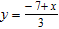 <strong>Solve for y in terms of x. </strong> A) B) C) D) E)