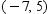 <strong>Write the ordered pair corresponding to point A. </strong> A) B) (-3, 3) C) D) E)