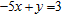 <strong>From the list below, select the ordered pair(s), which satisfies the following equation. </strong> A) (-2,-12) B) (4,23) C) (5,13) D) (-3,-12) E) (2,13) F) (7,23)