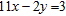 Solve for y in terms of x.
