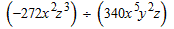<strong>Divide. </strong> A) B) C) D) E)