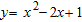 <strong>Draw the graph of the equation and label the vertex.  </strong> A)   B)   C)   D)   <div style=padding-top: 35px> 