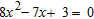 <strong>Determine the nature of the roots of the quadratic equation without solving it.  </strong> A) two irrational roots B) one rational root C) two rational roots D) two imaginary roots <div style=padding-top: 35px> 