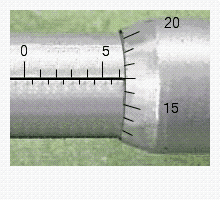 Read the measurement shown on the metric micrometer. __________ mm