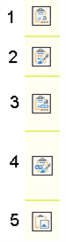 In the accompanying figure, use the Paste Options button labeled ____ to paste a picture as a chart that cannot be modified and you want to keep the formatting from the source document.